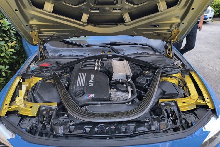 Used BMW M4 2017 M4 Convertible Sports Coupe Engine Bay