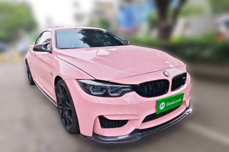 Used BMW M4 2017 M4 Convertible Sports Coupe Front Right 45 Deg