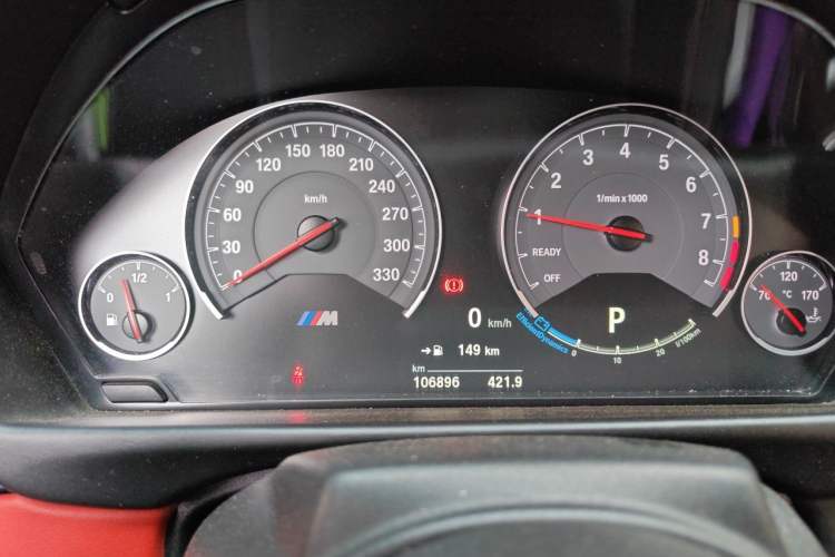 Used BMW M4 2017 M4 Convertible Sports Coupe Instrument Cluster