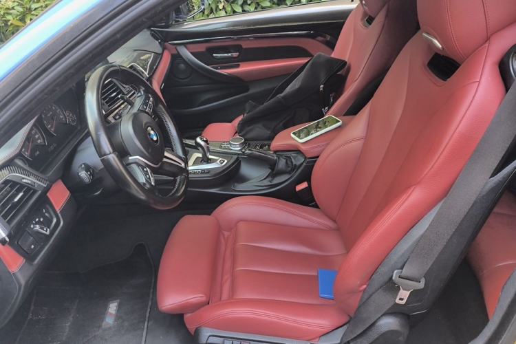 Used BMW M4 2017 M4 Convertible Sports Coupe Left Front Seat