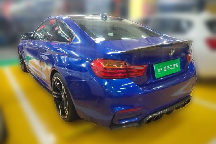 Used BMW M4 2017 M4 Coupe Rear Left 45 Deg