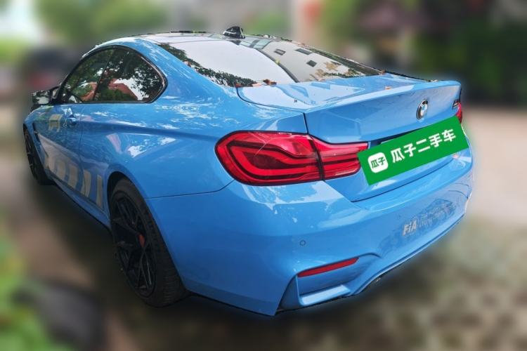 Used BMW M4 2017 M4 Coupe Rear Left 45 Deg