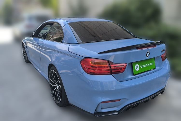 Used BMW M4 2017 M4 Convertible Sports Coupe Rear Left 45 Deg