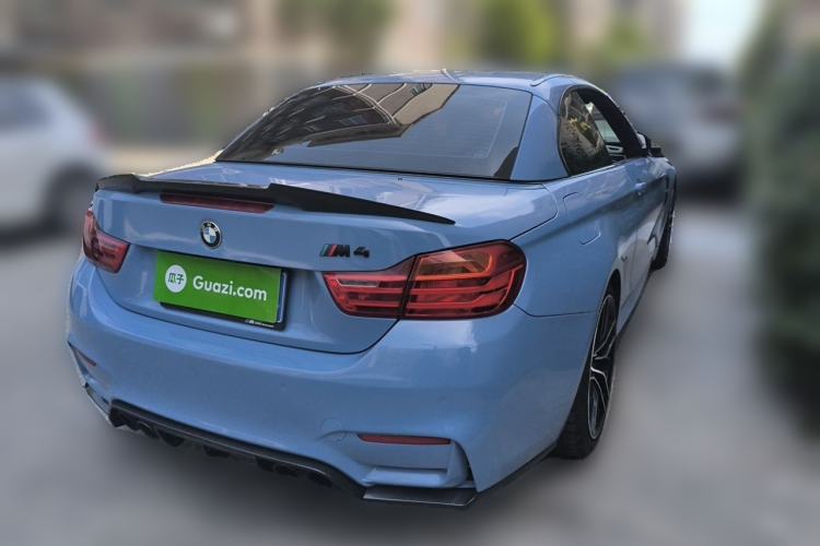Used BMW M4 2017 M4 Convertible Sports Coupe Rear Right 45 Deg