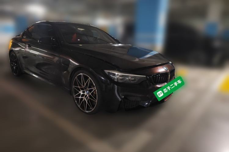 Used BMW M4 2017 M4 Convertible Sports Coupe Front Right 45 Deg