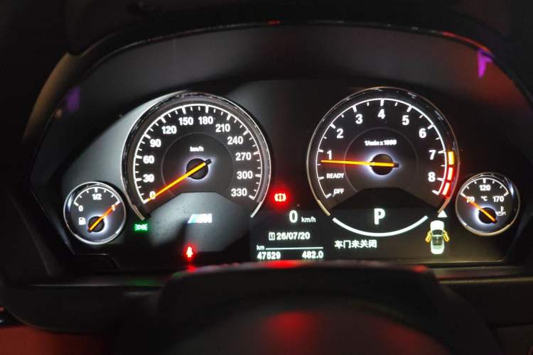 Used BMW M4 2017 M4 Convertible Sports Coupe Instrument Cluster