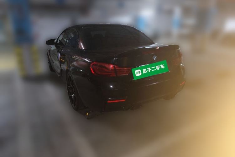 Used BMW M4 2017 M4 Convertible Sports Coupe Rear Left 45 Deg