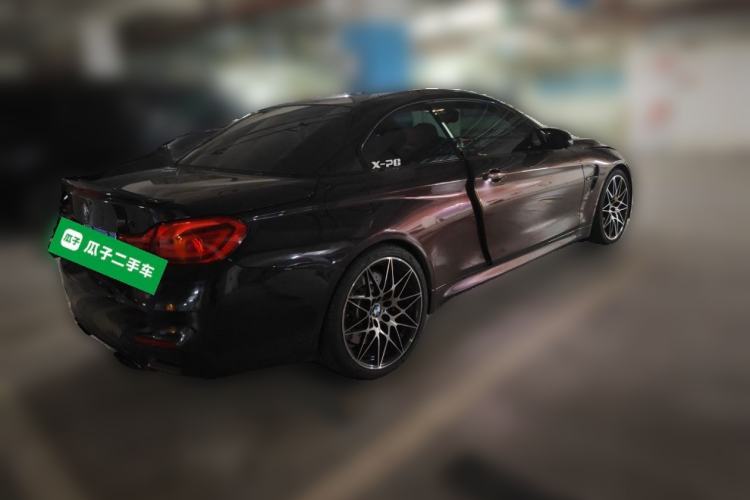 Used BMW M4 2017 M4 Convertible Sports Coupe Rear Right 45 Deg