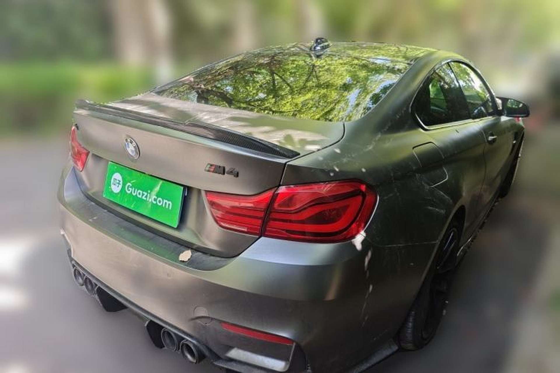 Used BMW M4 2017 M4 Coupe Rear Right 45 Deg