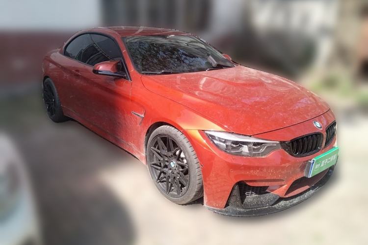 Used BMW M4 2017 M4 Convertible Sports Coupe Front Right 45 Deg
