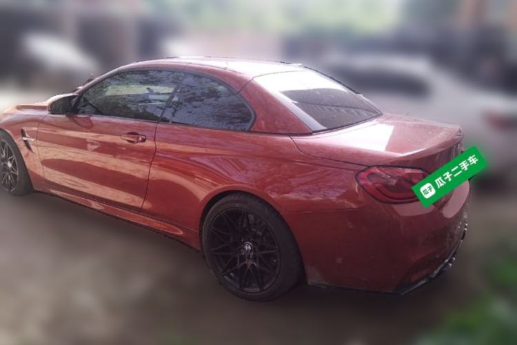 Used BMW M4 2017 M4 Convertible Sports Coupe Rear Left 45 Deg