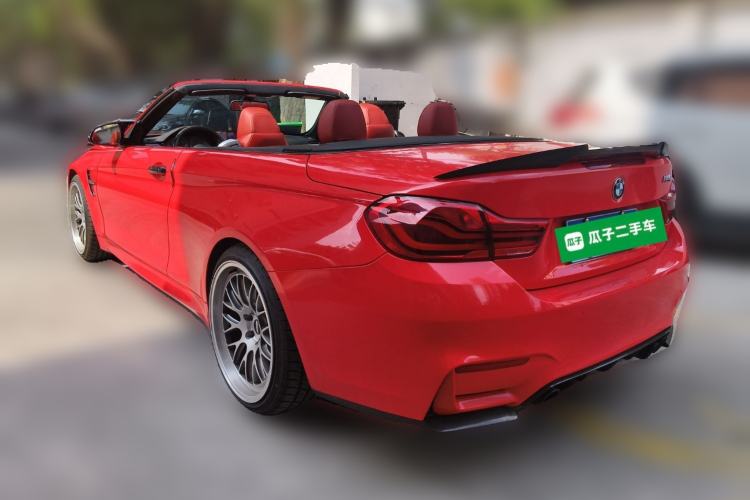Used BMW M4 2017 M4 Convertible Sports Coupe Rear Left 45 Deg