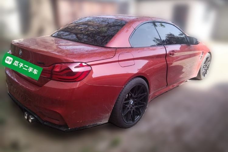 Used BMW M4 2017 M4 Convertible Sports Coupe Rear Right 45 Deg