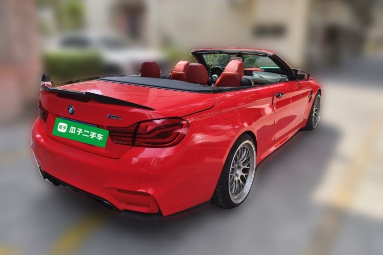 Used BMW M4 2017 M4 Convertible Sports Coupe Rear Right 45 Deg