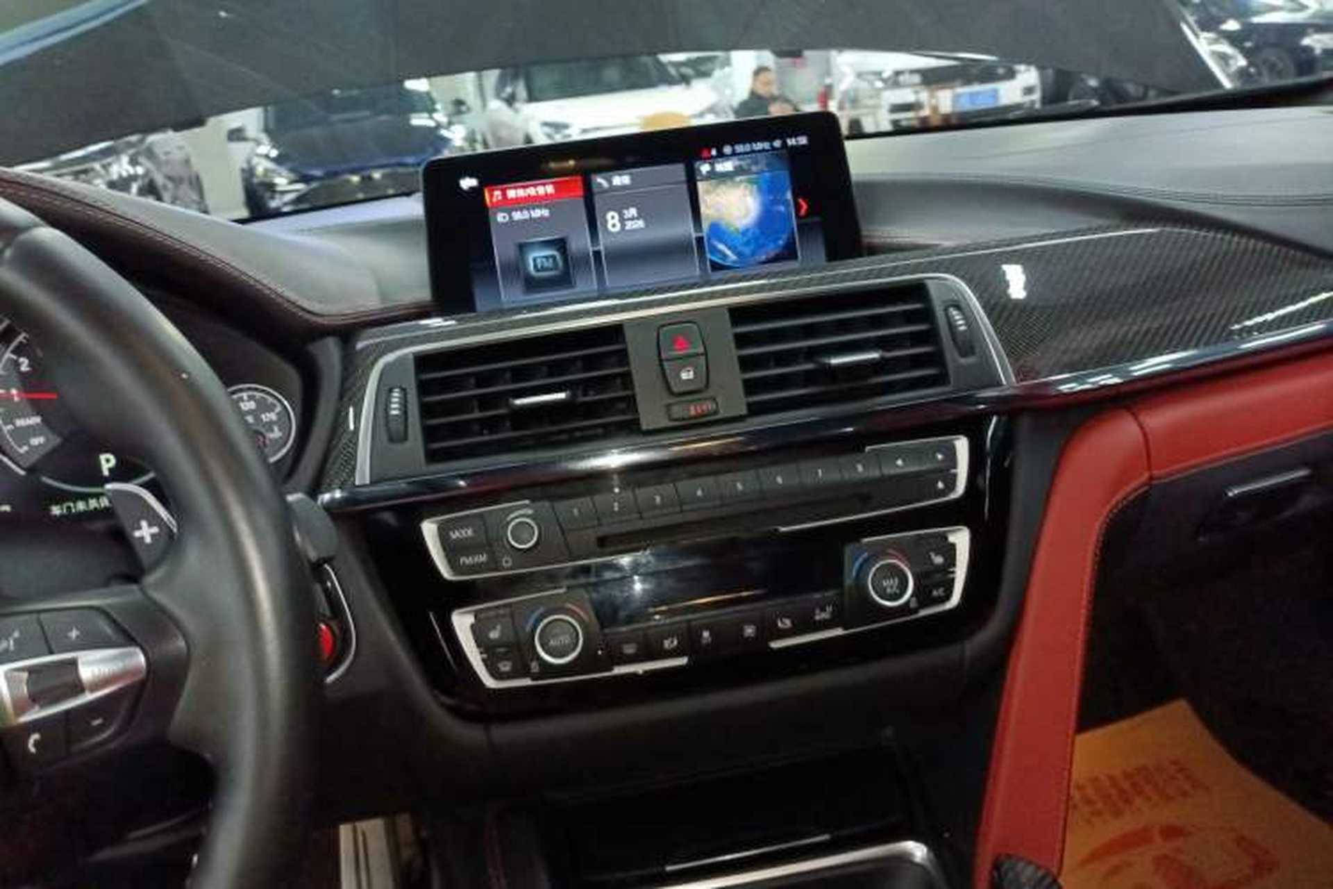 Used BMW M4 2019 M4 Coupe Competition Edition Audio And AC Panel