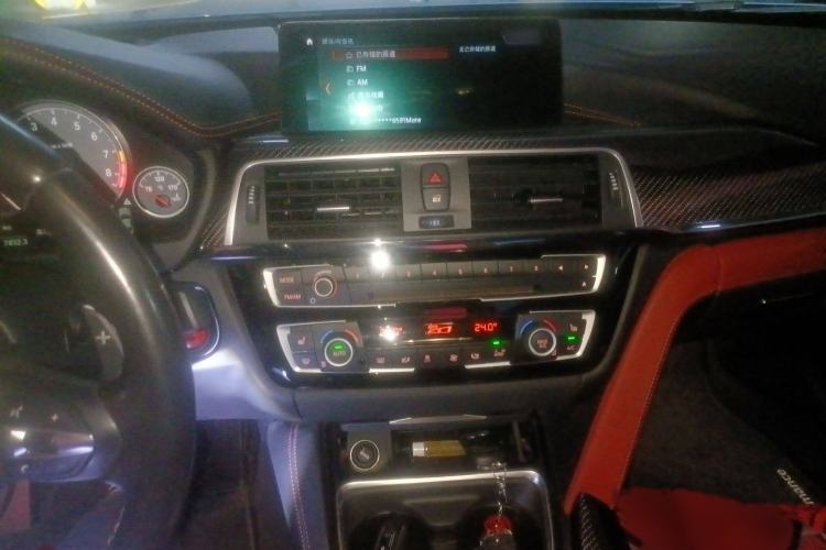 Used BMW M4 2019 M4 Coupe Competition Edition Audio And AC Panel