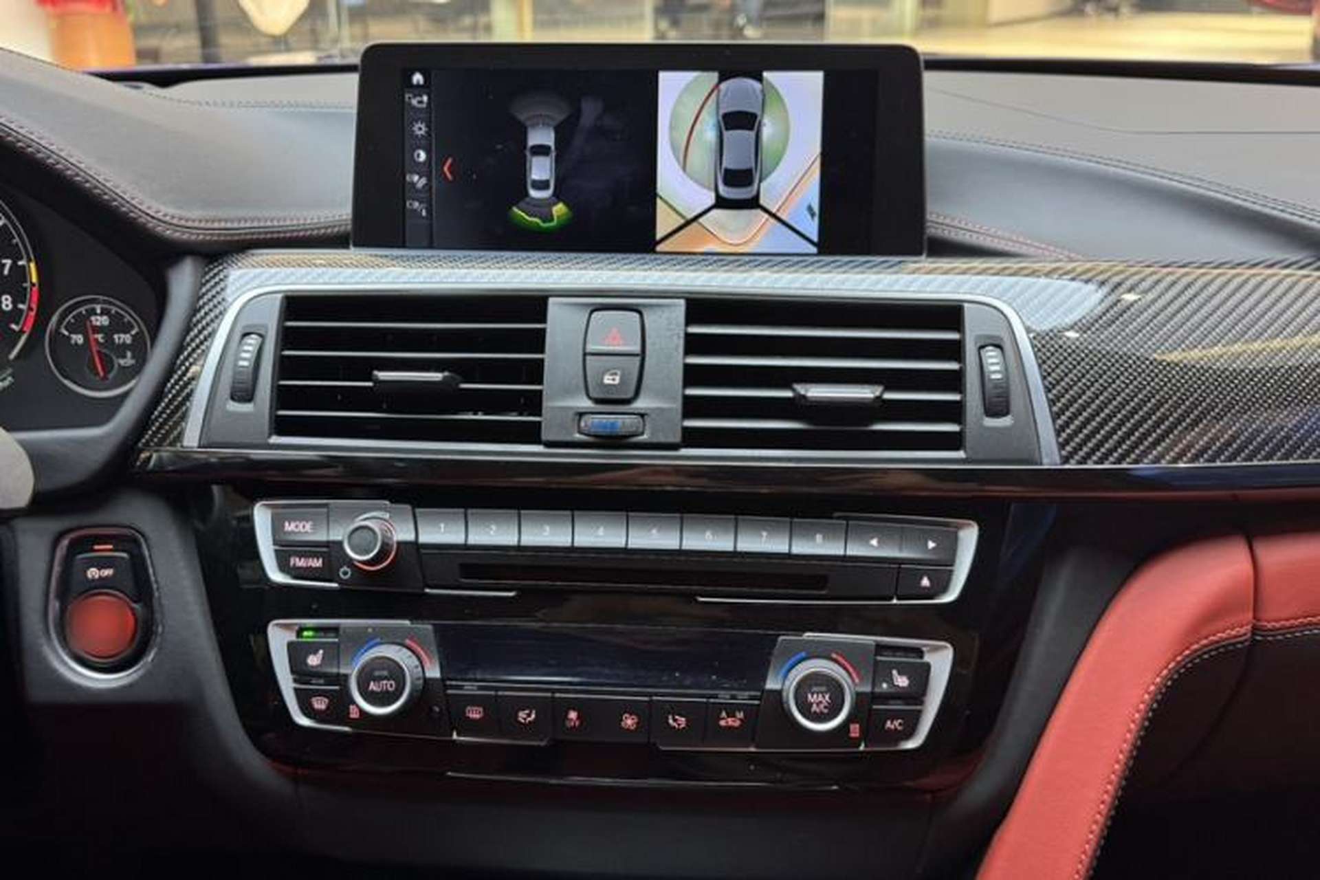 Used BMW M4 2019 M4 Coupe Competition Edition Audio And AC Panel