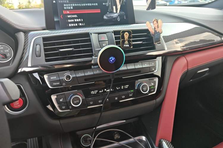 Used BMW M4 2019 M4 Coupe Competition Edition Audio And AC Panel