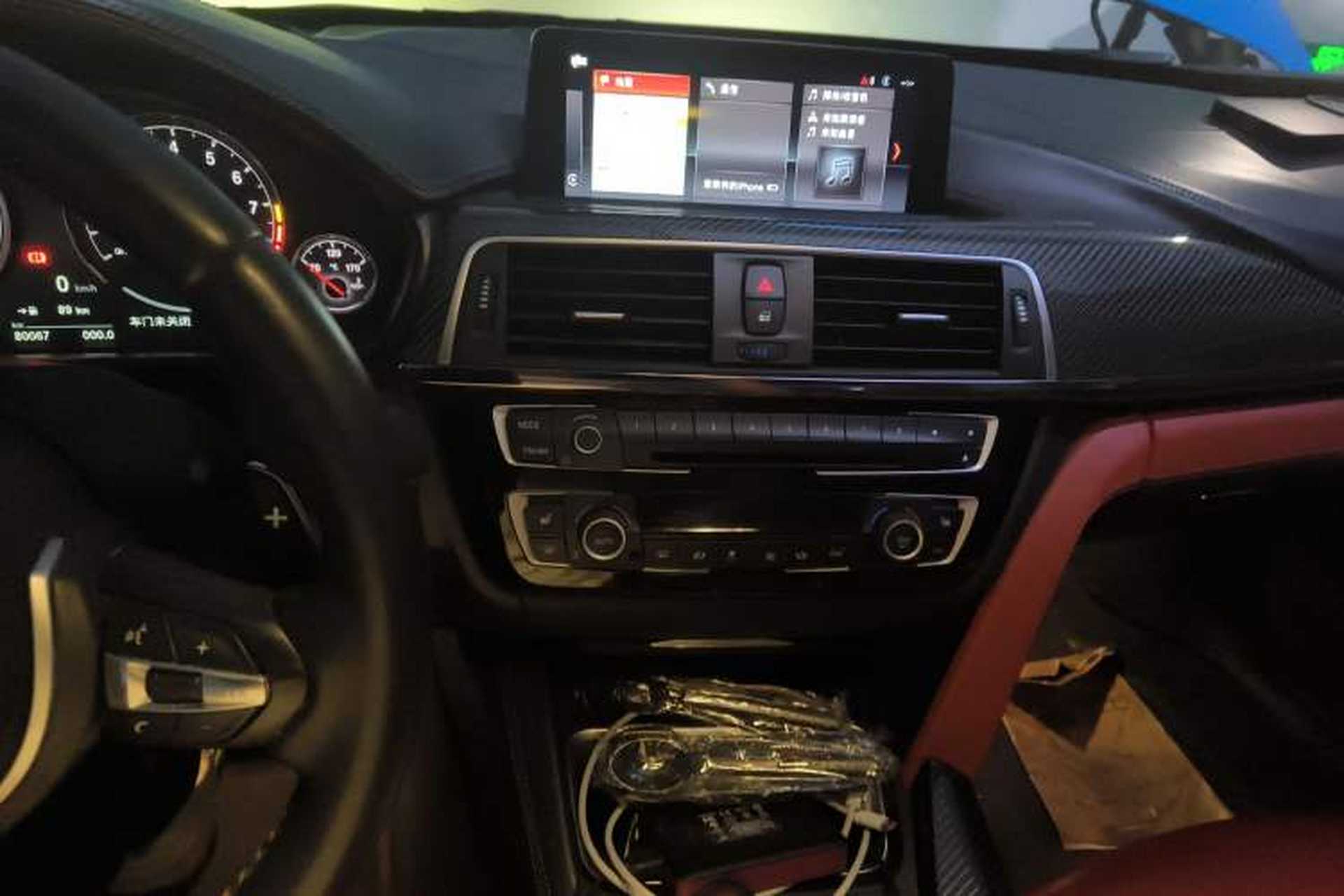 Used BMW M4 2019 M4 Convertible Coupe Shadow Edition Audio And AC Panel
