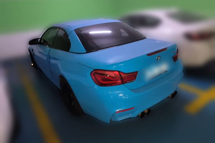 Used BMW M4 2019 M4 Convertible Coupe Shadow Edition Rear Left 45 Deg