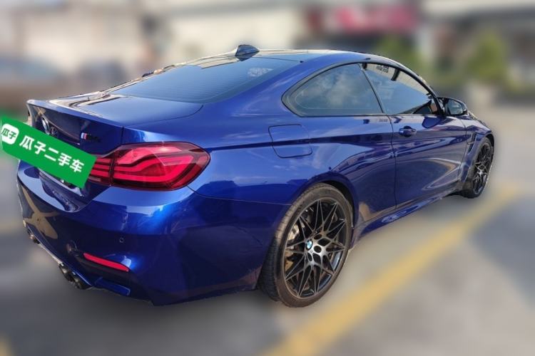 Used BMW M4 2019 M4 Coupe Competition Edition Rear Right 45 Deg