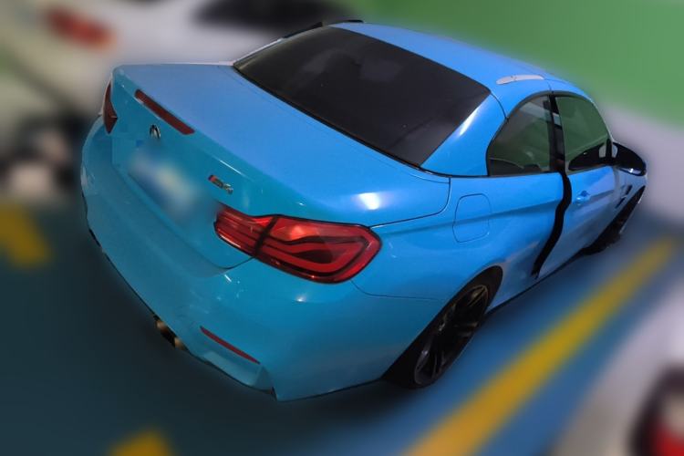 Used BMW M4 2019 M4 Convertible Coupe Shadow Edition Rear Right 45 Deg