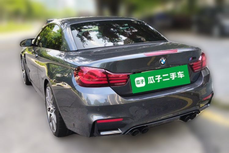 Used BMW M4 2019 M4 Convertible Coupe Competition Edition Rear Left 45 Deg