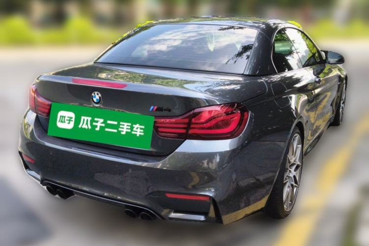 Used BMW M4 2019 M4 Convertible Coupe Competition Edition Rear Right 45 Deg