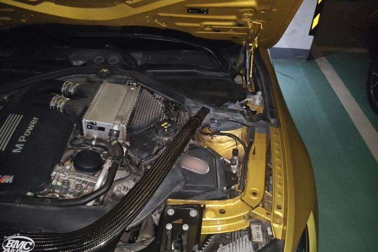 Used BMW M4 2019 M4 Coupe Shadow Edition Engine Bay Left