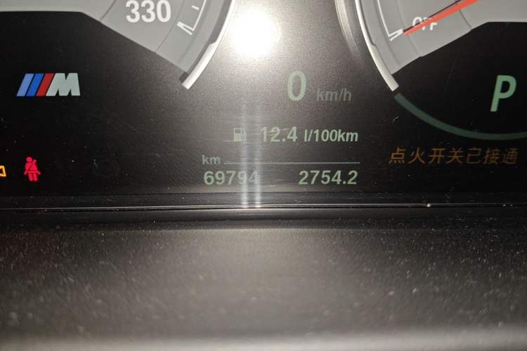 Used BMW M4 2019 M4 Coupe Shadow Edition Odometer Close Up
