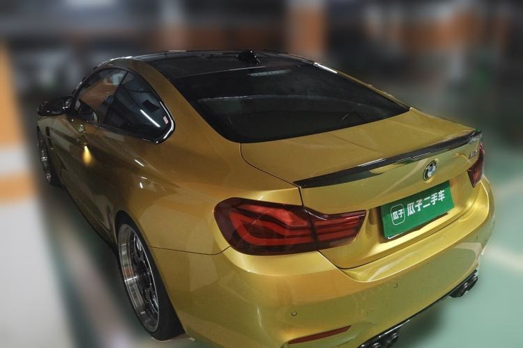 Used BMW M4 2019 M4 Coupe Shadow Edition Rear Left 45 Deg