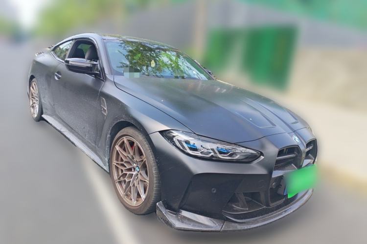 Used BMW M4 2021 M4 Coupe M xDrive Thunder Edition Front Right 45 Deg