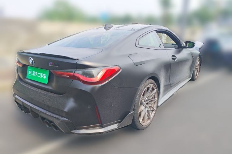 Used BMW M4 2021 M4 Coupe M xDrive Thunder Edition Rear Right 45 Deg