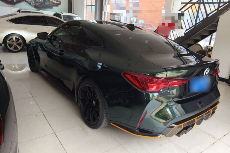 Used BMW M4 2021 M4 Coupe Thunder Edition Rear Left 45 Deg