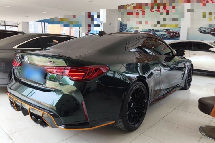 Used BMW M4 2021 M4 Coupe Thunder Edition Rear Right 45 Deg