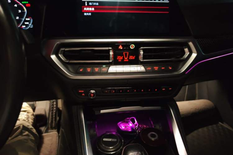 Used BMW M4 2021 M4 Coupe M xDrive Thunder Edition Audio And AC Panel