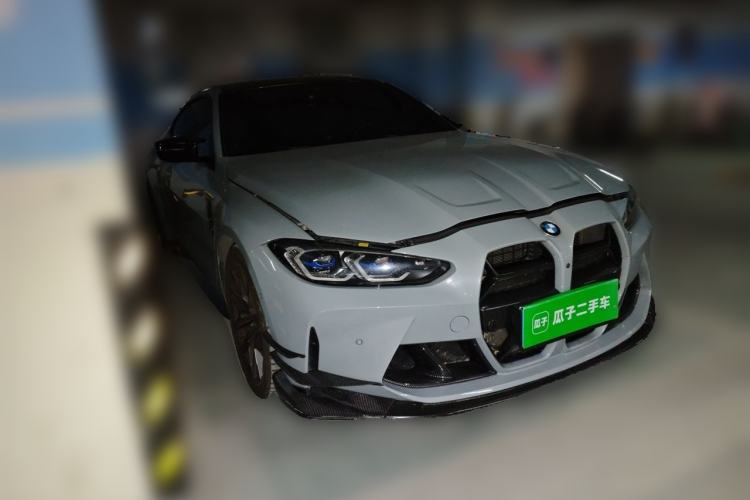 Used BMW M4 2021 M4 Coupe M xDrive Thunder Edition Front Right 45 Deg