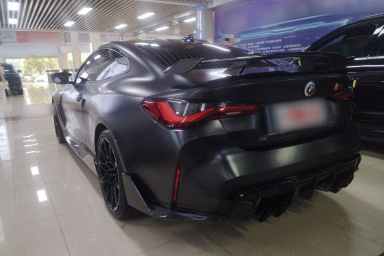 Used BMW M4 2021 M4 Coupe M xDrive Thunder Edition Rear Left 45 Deg