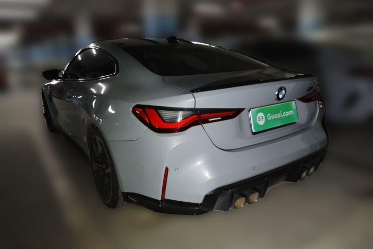 Used BMW M4 2021 M4 Coupe M xDrive Thunder Edition Rear Left 45 Deg
