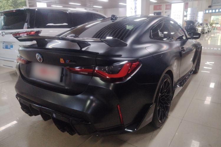Used BMW M4 2021 M4 Coupe M xDrive Thunder Edition Rear Right 45 Deg
