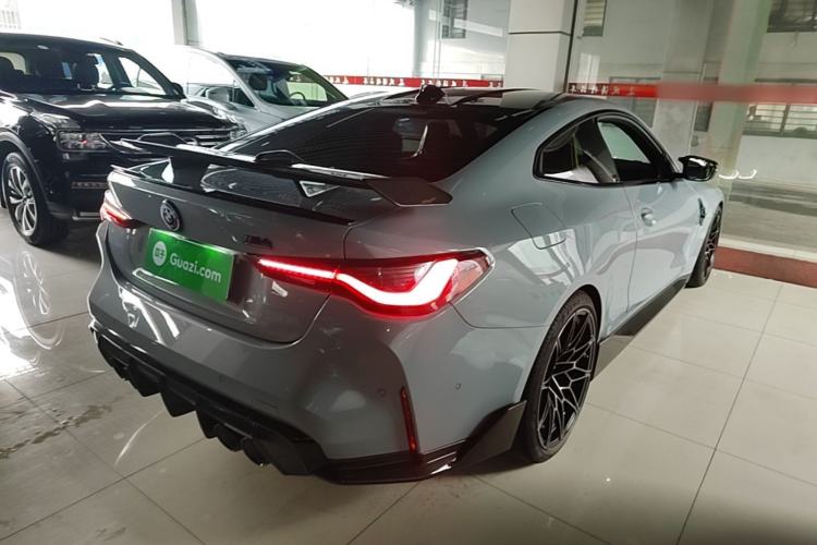 Used BMW M4 2021 M4 Coupe Thunder Edition Rear Right 45 Deg