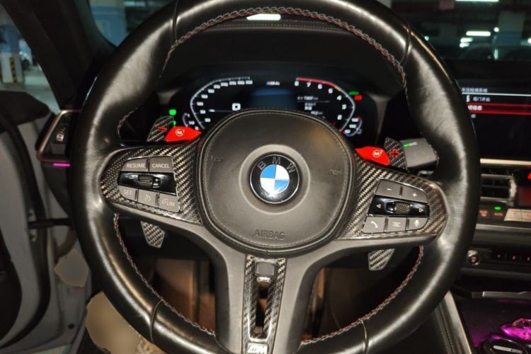 Used BMW M4 2021 M4 Coupe M xDrive Thunder Edition Steering Wheel