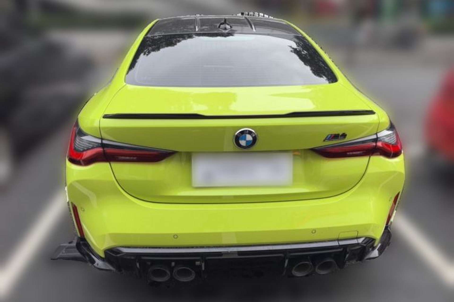 Used BMW M4 2021 M4 Coupe Thunder Edition Rear