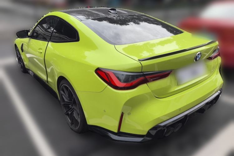 Used BMW M4 2021 M4 Coupe Thunder Edition Rear Left 45 Deg