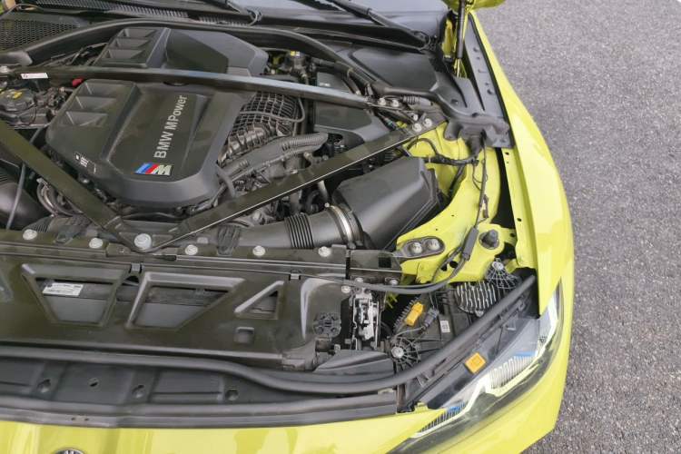 Used BMW M4 2021 M4 Coupe Thunder Edition Engine Bay Left