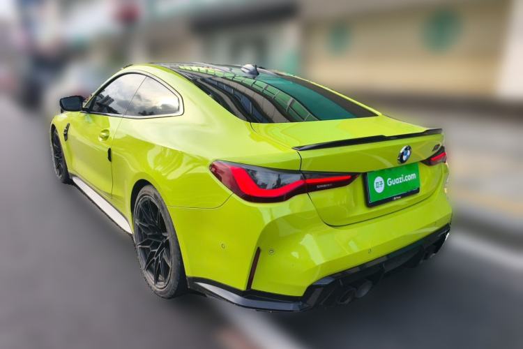 Used BMW M4 2021 M4 Coupe Thunder Edition Rear Left 45 Deg