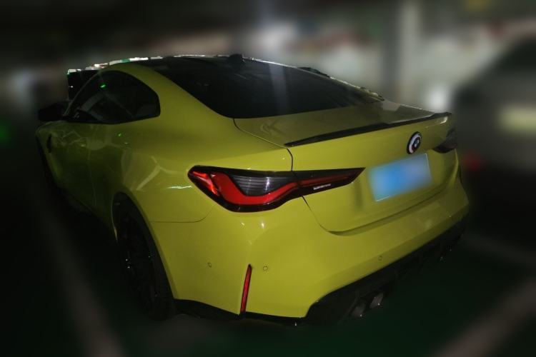 Used BMW M4 2021 M4 Coupe Thunder Edition Rear Left 45 Deg