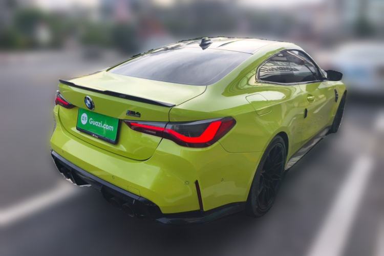 Used BMW M4 2021 M4 Coupe Thunder Edition Rear Right 45 Deg