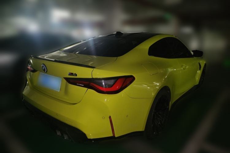 Used BMW M4 2021 M4 Coupe Thunder Edition Rear Right 45 Deg