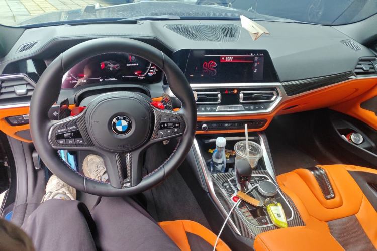 Used BMW M4 2022 M4 Coupe Thunder Edition Center Console